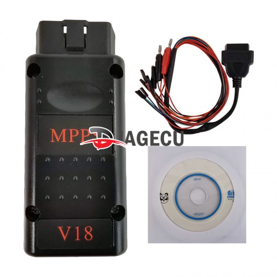 MPPS v18 MAIN TRICORE MULTIBOOT with Breakout Tricore Cable Car Tool Support Multi-Language (L）