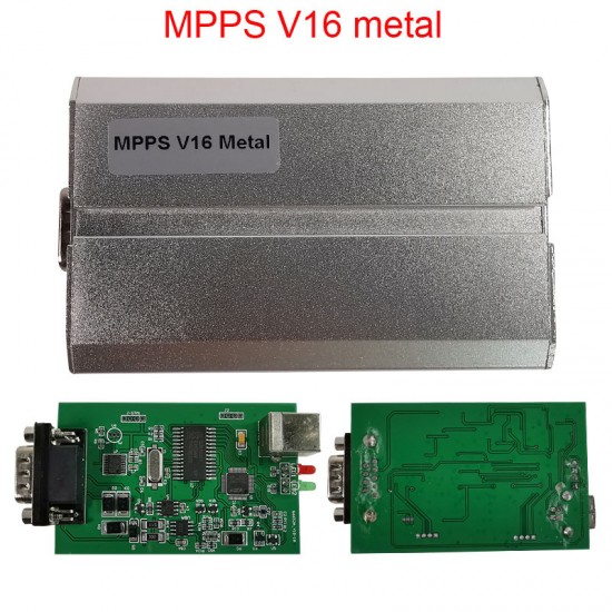 MPPS v16 SMPS EDC16 Chip Tuning Re-map K+CAN- Flasher Metal Box Chip