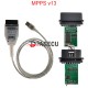 MPPS v13 ECU Programmer SMPS MPPS v13.02 K CAN Flasher Chip Tuning MPPS Cable (Q)