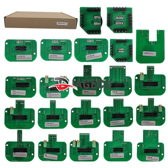 KTAG KESS KTM Dimsport FGTECH BDM100 Probe Adapter BDM Adapters 22pcs/set LED ECU RAMP Chip Tuning Tool (Denso, Marelli, Bosch, Siemens)