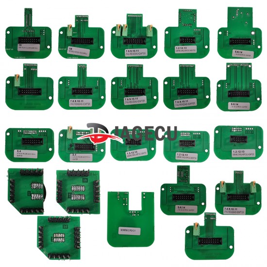 KTAG KESS KTM Dimsport FGTECH BDM100 Probe Adapter BDM Adapters 22pcs/set LED ECU RAMP Chip Tuning Tool (Denso, Marelli, Bosch, Siemens)