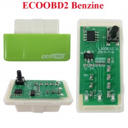 ECOOBD2 plug green 15% Fuel Save More Power Chip Tuning Box Nitro Eco OBD2 For Diesel Benzine Gasoline Car Plug&Driver (T)