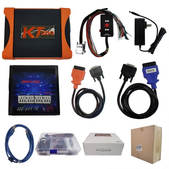 ECUHELP KT200 ECU Programmer full version via OBD/BENCH/BOOT/JTAG/BDM carton package