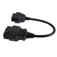 0.3m OBD2 16pin male to female extension Cable (Y)