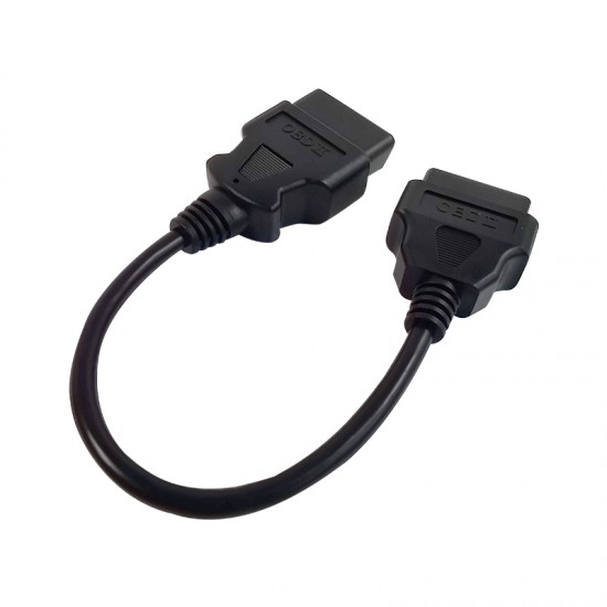 0.3m OBD2 16pin male to female extension Cable (Y)