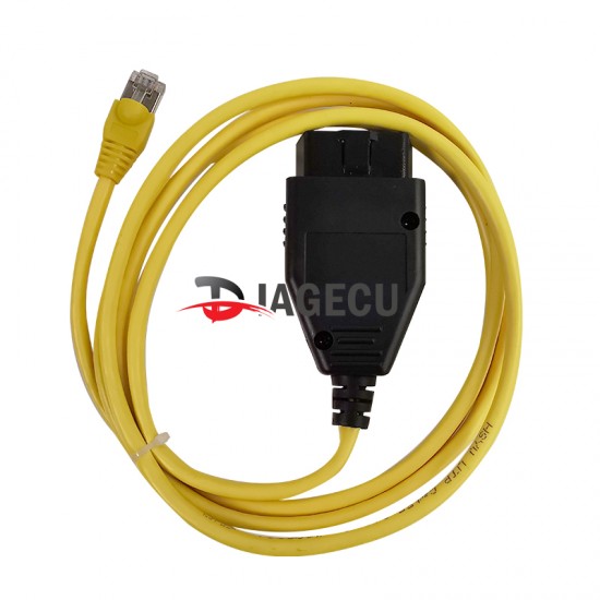 BMW E-SYS ENET cable for BMW F-series ICOM OBD2 Coding Diagnostic Cable Ethernet to ESYS Data OBDII Coding Hidden Data Tool