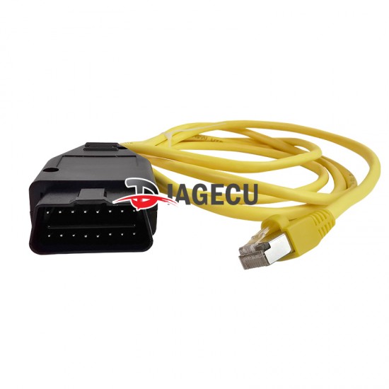 BMW E-SYS ENET cable for BMW F-series ICOM OBD2 Coding Diagnostic Cable Ethernet to ESYS Data OBDII Coding Hidden Data Tool