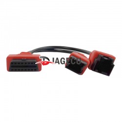 Chrysler programming cable 12+8 connector for Autel DS808 Maxisys MS905 906 908 PRO ELITE Autel chrysler 12+8 adapter