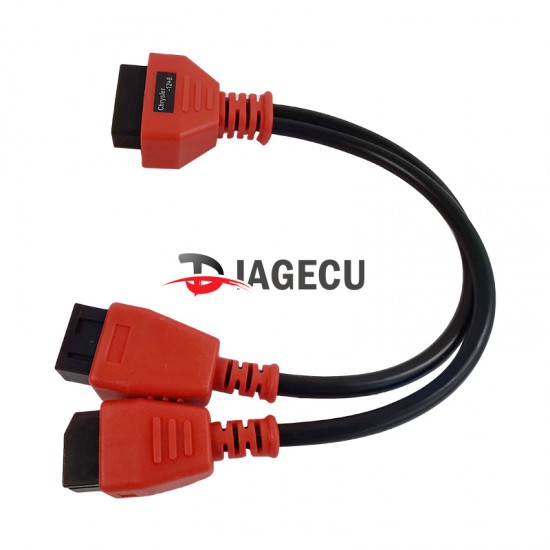 Chrysler programming cable 12+8 connector for Autel DS808 Maxisys MS905 906 908 PRO ELITE Autel chrysler 12+8 adapter