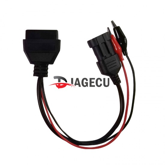 Fiat 3pin Lancia for Alfa Romeo 3pin OBD2 16pin adapter cable