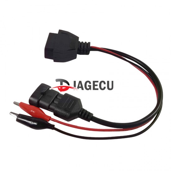 Fiat 3pin Lancia for Alfa Romeo 3pin OBD2 16pin adapter cable