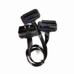 Flat 0.3m OBD2 Split cable (YHB)