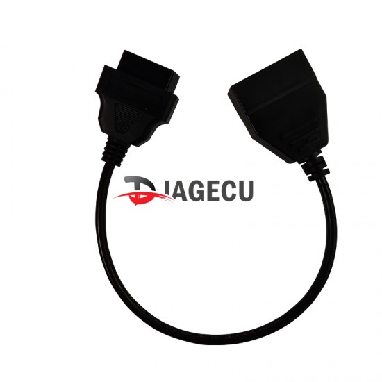 GM 12pin Adapter to 16pin Female Diagnostic Cable 12pin Male Plug for GM/Dawoo Vehicles (W)