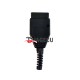 OBD2 16Pin Connector OBDII Adaptor Male Plug J1962 OBD2 Connector