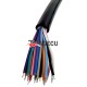 0.3m OBD2 16pin Female extension Cable Core Open Head Adapter Conversion Modification