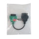 Fiat Ecu Scan Adapter Connector OBD2 16pin Cable green