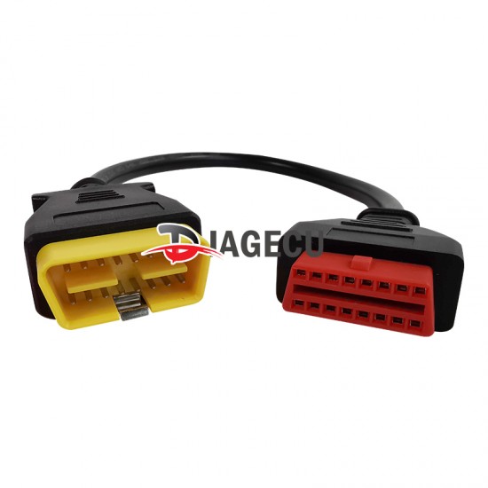 OBDII Extension Cable 16pin Male To Female for thinkdiag Easydiag OBD2 Connector Diagnostic Tool ELM327 OBD2 Cable (W) 