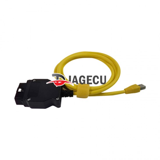 BMW ENET data cable for BMW F-series ICOM enet Coding Ethernet to Data OBDII Coding Hidden Data Tool (MK）