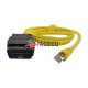 BMW ENET data cable for BMW F-series ICOM enet Coding Ethernet to Data OBDII Coding Hidden Data Tool (MK）