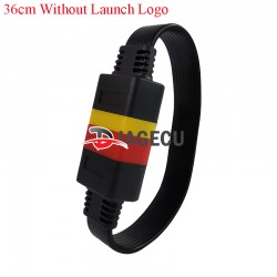 Launch OBD2 Extension Cable 36cm 16pin Male To Female for V/V+/Mdiag/Golo/thinkdiag/Easydiag (without Launch Logo） 