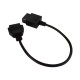 Subaru 9pin to 16pin OBD2 cable Adapter (L) 