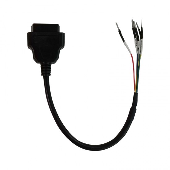 Universal OBD2 16pin Female Adapter Cable K Can OBD2 Engine Fault Detector Connector Cable Fits Turck Car Motorcycle K+ Can Plug