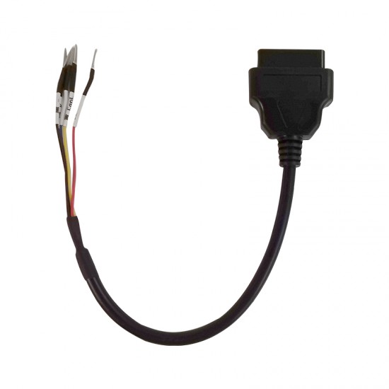 Universal OBD2 16pin Female Adapter Cable K Can OBD2 Engine Fault Detector Connector Cable Fits Turck Car Motorcycle K+ Can Plug