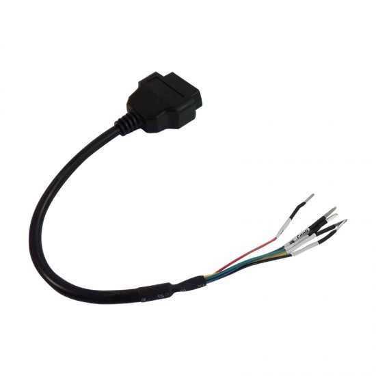 Universal OBD2 16pin Female Adapter Cable K Can OBD2 Engine Fault Detector Connector Cable Fits Turck Car Motorcycle K+ Can Plug