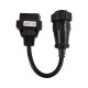 Scania 16pin to OBDII Diagnostic Adapter Cable for Scania Truck (Autocom truck cable set) 