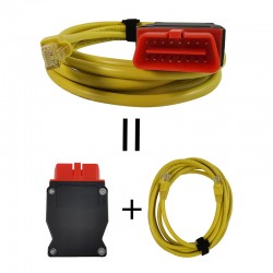 BMW ENET Ethernet ESYS ICOM OBD2 Connector Plug+ENET Date Coding Cable (Y)  