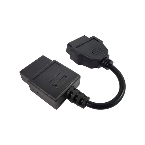 Subaru 9pin to OBD2 16pin female lead adapter OBDII extension cord (Y)