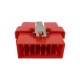 OBD2 16pin Female Connector OBD Female Wire Sockets red (Y)