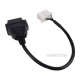 Tesla OBD2 Adapter 12pin for Model X/S 2012-2015 OBDII Car Cable