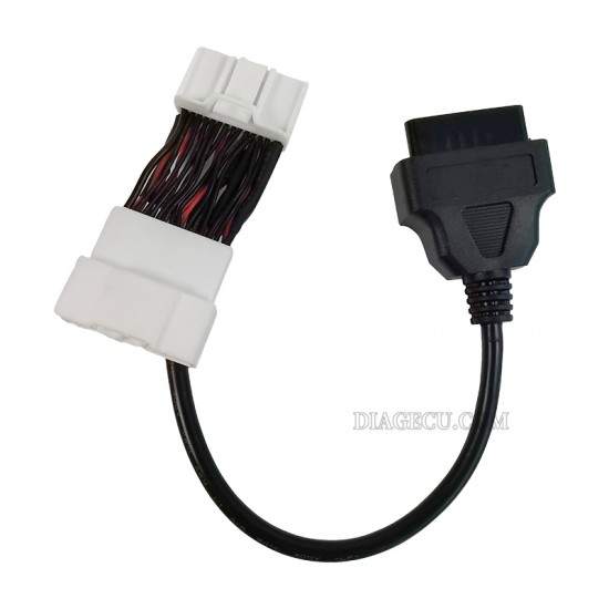 Tesla OBD2 cable 26pin 2in1 male female connector for Model 3/Y