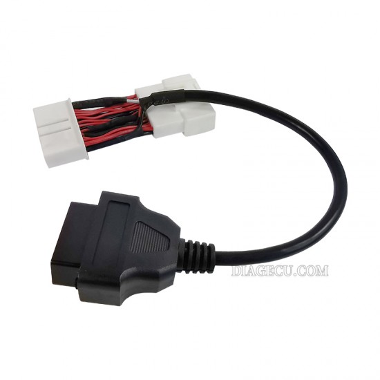 Tesla OBD2 cable 26pin 2in1 male female connector for Model 3/Y