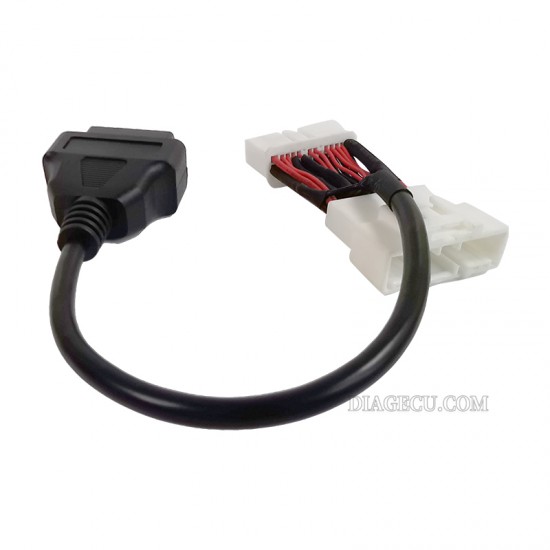 Tesla OBD2 cable 26pin 2in1 male female connector for Model 3/Y