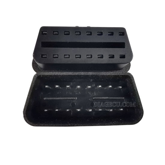 OBD2 16pin Female to Male Plug Extend Connector Suitable for All OBD2 Device