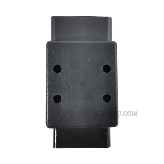 Automobile OBD2 male to female connector plug assembled removable connector plug housing