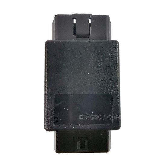 Automobile OBD2 male to female connector plug assembled removable connector plug housing