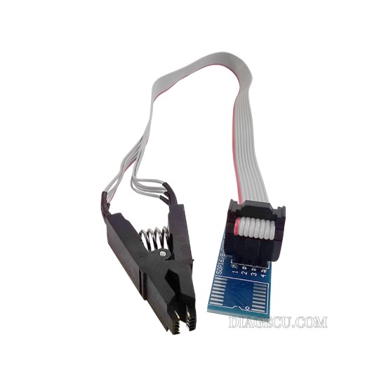 SOP8 SOIC8 8pin IC Test Clamp 8pin Clip Recording Chip On USB Programmer  Programmer Testing Clip SOP16/8-dip8