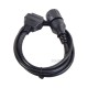 BMW 10pin ICOM D Cable ICOM-D Motorcycles Motobikes 10 pin Adapter 10pin to 16pin OBD2 ICOM A2 Diagnostic Cable