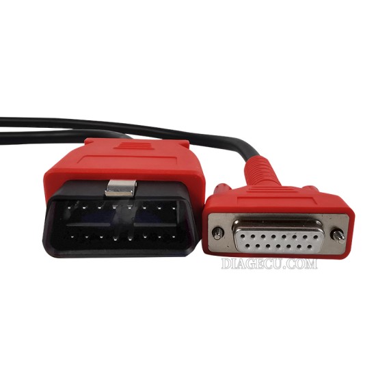 Autel MaxiSys MS908 Mini MS905 DS808 Main Test Cable OBD2 Main Cable 15pin 2 Rows Holes 15 pin