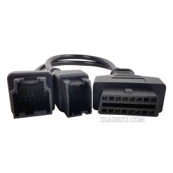 OBDSTAR FCA 12+8 Universal Adapter for OBDSTAR X300DP/X300DP PLUS/Autel MaxiSYS/Autel IM608/Launch X431 V etc