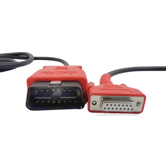 Autel MaxiSys MS908 Mini MS905 DS808 Main Test Cable OBD2 Main Cable 15pin 2 Rows Holes 15 pin (Autel mark)