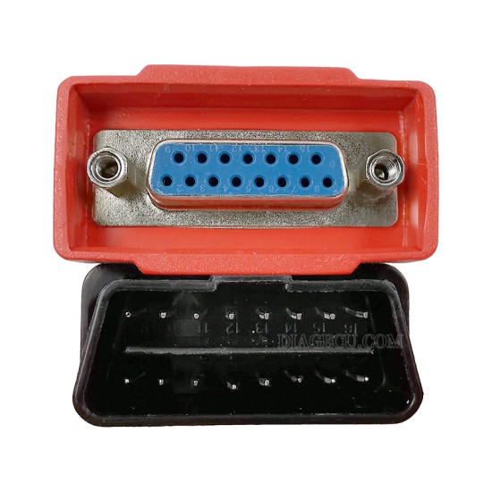 Autel Maxidas DS708 OBDII Connector for Autel Maxisys Diagnosis Tools DS708 15pin OBD2 OBD-II Adapter Autel OBDII OBD2 Adapter