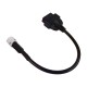 Motorcycle Motobike For YAMAHA 3pin OBD2 Extension cable