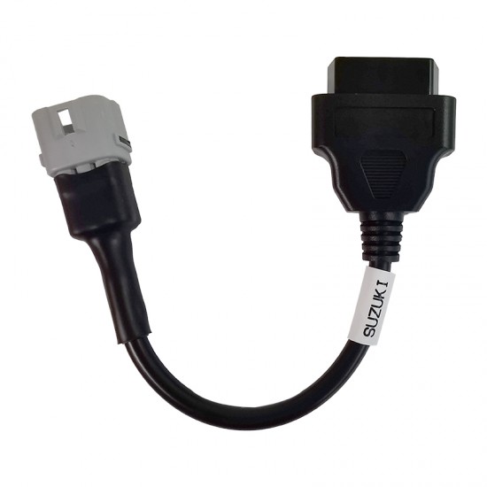 Motorcycle Motobike for Suzuki 6pin to 16pin OBD2 adapter