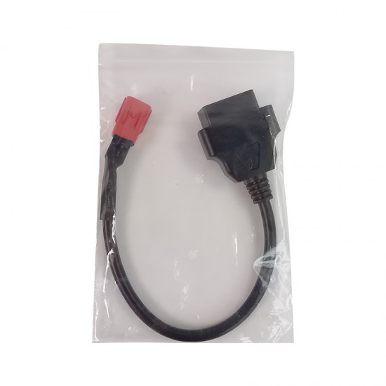 Motorcycle Motobike for Honda 6pin to 16pin OBD2 adapter