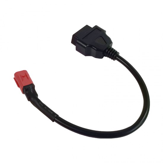 Motorcycle Motobike for Honda 6pin to 16pin OBD2 adapter