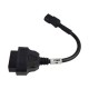 Motorcycle Motobike for KYMCO 3pin to OBD2 16pin Convert Adapter